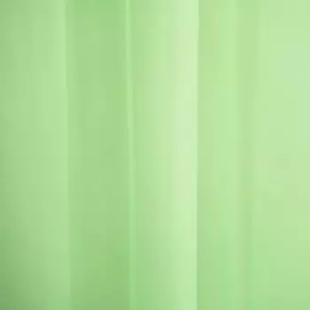Тюль вуаль однотонная 145х260 см, светло-зелёный, 100% п/э