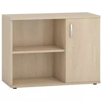 Тумба, 1 дверь, 864390650 мм, цвет дуб сонома