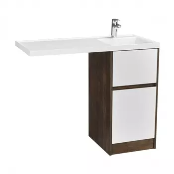 Тумба Aquaton Лондри под раковину Лондри 105, без фасада, цвет дуб кантри