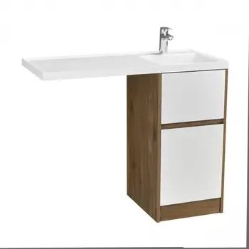 Тумба Aquaton Лондри под раковину Лондри 105, без фасада, цвет дуб рустикальный