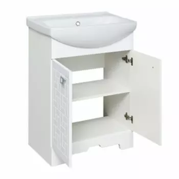 Тумба "Авила 60" с раковиной "Уют 60"