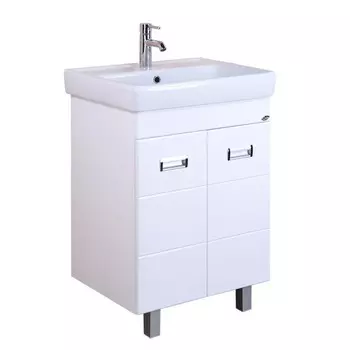Тумба БАЛТИКА-КВАДРО 60.11 с раковиной Тигода 60 47,5 х 60 х 85 см