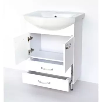 Тумба Белла 60/2 с раковиной Грация