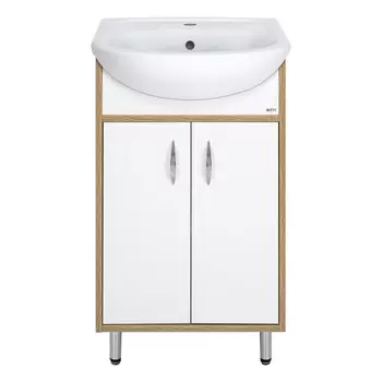 Тумба Делла 50 с раковиной Селигер 50