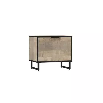 Тумба для обуви «Фолк», 500400504 мм, цвет дуб гранж песочный