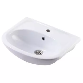 Тумба для ванной комнаты "Эко 50" камень с раковиной "Уют 50" 41,5 х 51 х 80 см