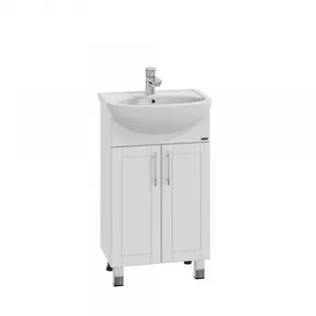 Тумба "Дублин-50" напольная с раковиной "Уют 50"