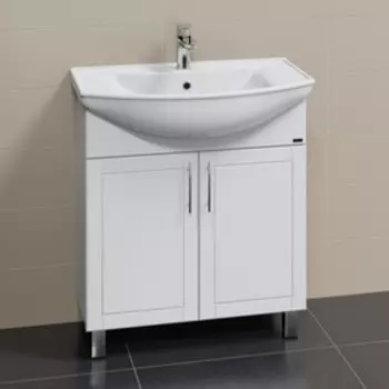 Тумба "Дублин-75" напольная с раковиной "Стиль 75"