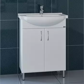 Тумба "Элеганс-65" с раковиной "Элеганс 65"