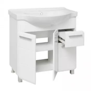 Тумба "Эрика 80" с раковиной "Erica 80"