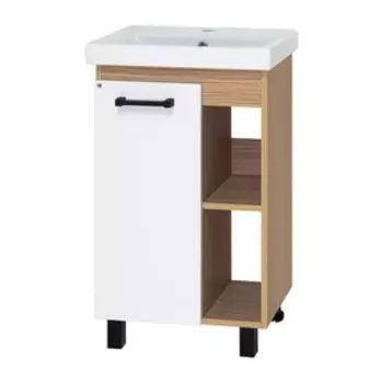 Тумба Крафт - 60 напольная 1 дв. с раковиной MODUO" Slim- 60