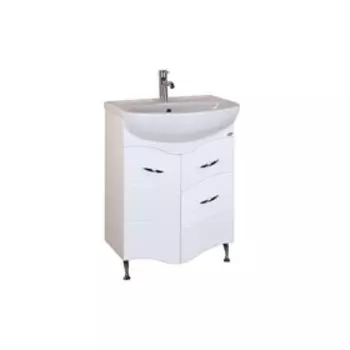 Тумба "Лайн 60.12" 1 ящик, с раковиной УЮТ-60