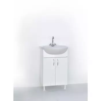 Тумба Лаура 50 с раковиной Элегия