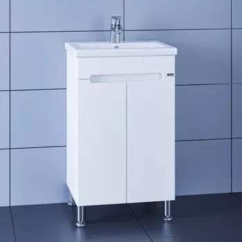 Тумба "Лондон-50"напольная с раковиной "Фостер 50"