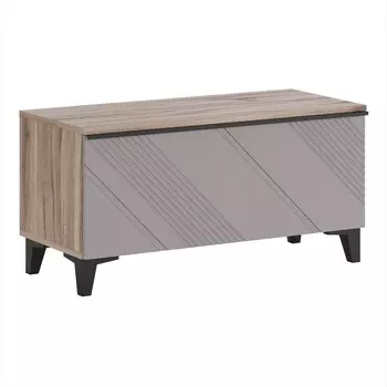 Тумба малая «Кенди №1», 900405456 мм, цвет дуб альпийский / ясень грей софт