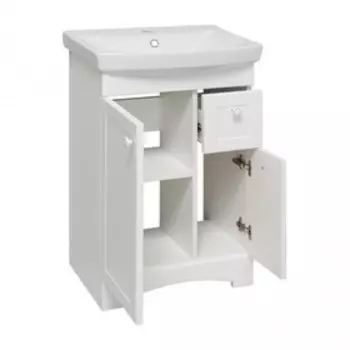 Тумба "Мерида 55" с раковиной "Carina 55"