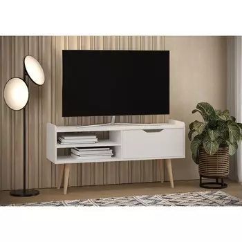 Тумба многофункциональная, 1300410650 мм, цвет белый