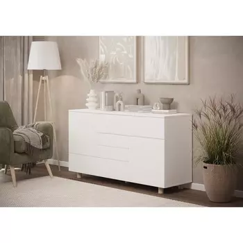 Тумба многофункциональная, 1350433736 мм, цвет белый