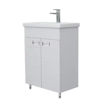 Тумба "Ника 60" с раковиной Coma 43 х 60 х 82 см, опт от 5 штук