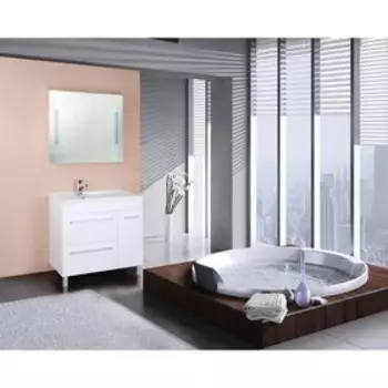 Тумба ОЛИМП 90.13 с раковиной Оника-90 46 х 90 х 83 см