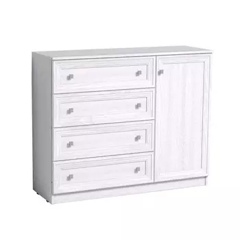 Тумба Paola 51, 1199 × 400 × 981 мм, правая, цвет ясень анкор светлый