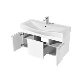 Тумба под раковину Aquaton «Беверли 100», белый
