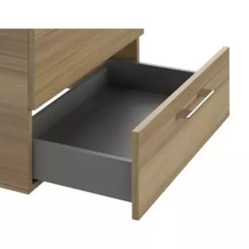 Тумба под раковину Cersanit LARA 60 для COMO 60, подвесная, орех