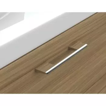 Тумба под раковину Cersanit LARA 70 для COMO 70, подвесная, орех