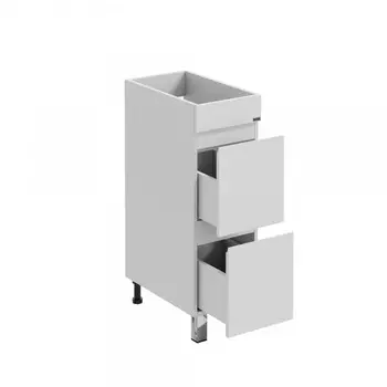 Тумба под раковину СаНта «Марс 29» 2 ящик без ручек, напольная