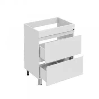 Тумба под раковину СаНта «Марс 69» 2 ящик, напольная