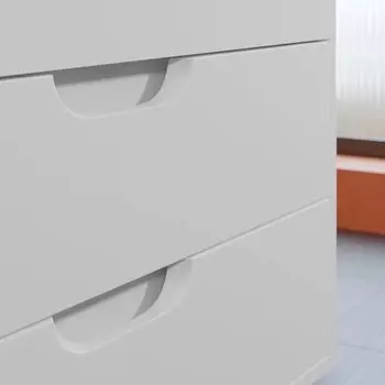 Тумба под раковину Uperwood Modul 80 см, подвесная, матовая, белая