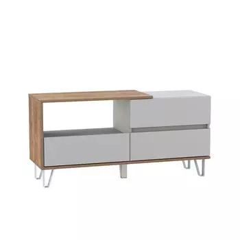 Тумба под ТВ «Гавана» 58.07, 1182383570 мм, цвет кейптаун / серый