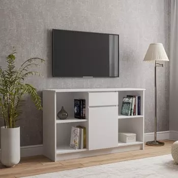 Тумба под ТВ «Мори» 1204404770 мм, цвет белый