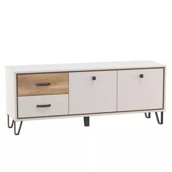 Тумба под ТВ «Рио» 62.03, 1408404558 мм, цвет кашемир / дуб каньон