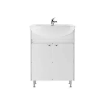 Тумба для ванной комнаты "ЛАЙТ" под умывальник "Уют 60", 30,1 х 59,6 х 82 см