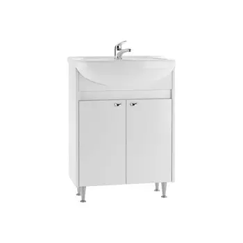 Тумба для ванной комнаты "ЛАЙТ" под умывальник "Уют 60", 30,1 х 59,6 х 82 см