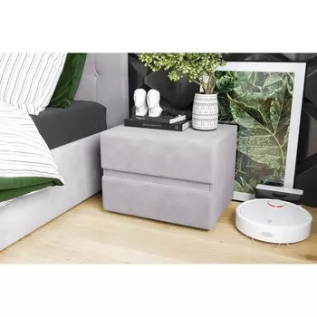 Тумба прикроватная Ester, 590455445 мм, цвет ультра смог