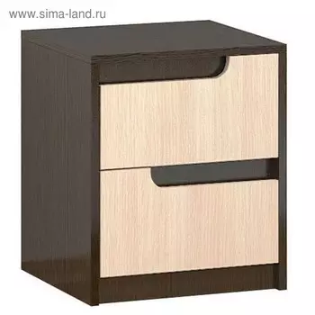 Тумба прикроватная Гавана 400x375x470 венге/дуб молочный