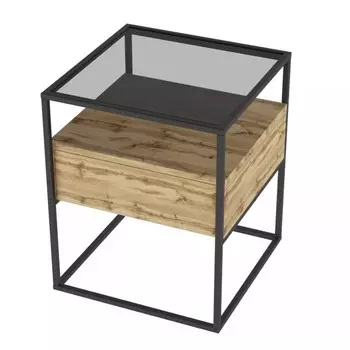 Тумба прикроватная «Эйден», 450450552 мм, цвет дуб вотан