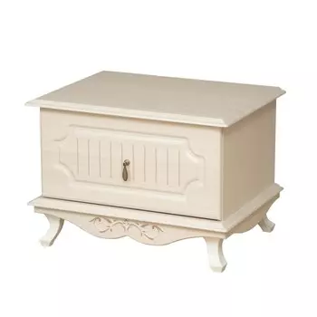 Тумба прикроватная «Кантри» 06.70, 640470455 мм, патина, цвет вудлайн кремовый