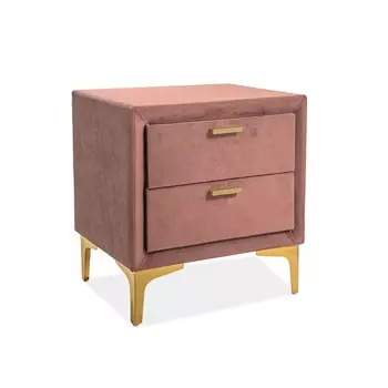 Тумба прикроватная «Рошаль», 500400570 мм, цвет розовый