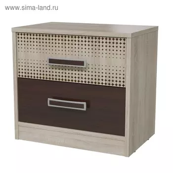 Тумба прикроватная «Румба», 500330465 мм, цвет дуб сонома / венге