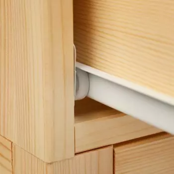 Тумба прикроватная TARVA 1, 620х480x400, массив сосны