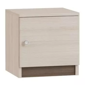 Тумба прикроватная «Ванесса», 402 360 408 мм, цвет ясень шимо светлый / шимо тёмный