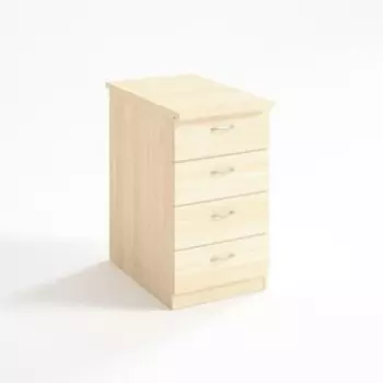 Тумба приставная ТС4.7, 425х680х750 мм, клен