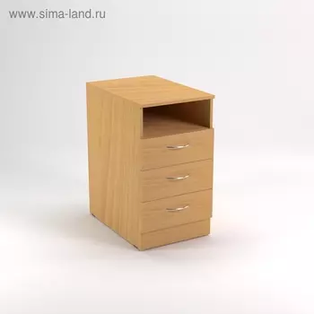 Тумба приставная ТСн4.7, 425х680х750 мм, бук светлый