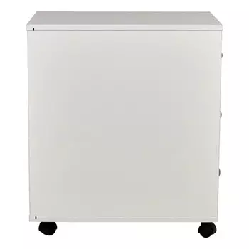 Тумба на колёсах Polini Kids Mirum, с ящиками, 40х55 см, цвет белый