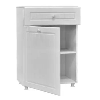 Тумба с ящиком «Монако», 600434892 мм, цвет белый