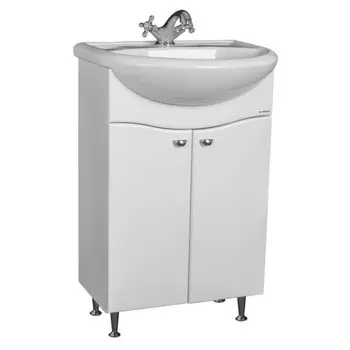 Тумба с раковиной АЙСБЕРГ Уют 50 Волна