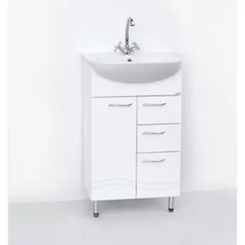 Тумба с раковиной Волна 55/2